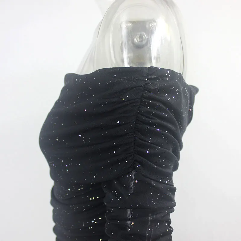 

White mesh bodycon dress Sexy summer women Backless dinner party mini dresses slash neck elegant nightclub Sexy dressWhite mesh