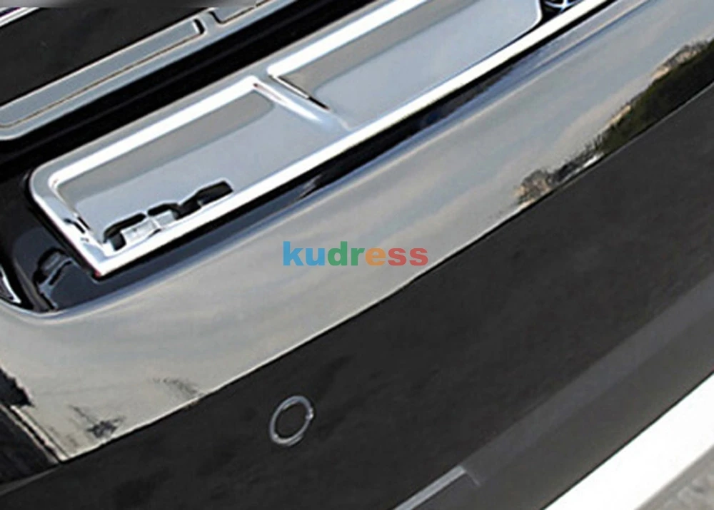 Для Cadillac SRX 2010 2011 2012 2013 из нержавеющей стали защита заднего бампера пороги педали крышка багажника Накладка 1 шт
