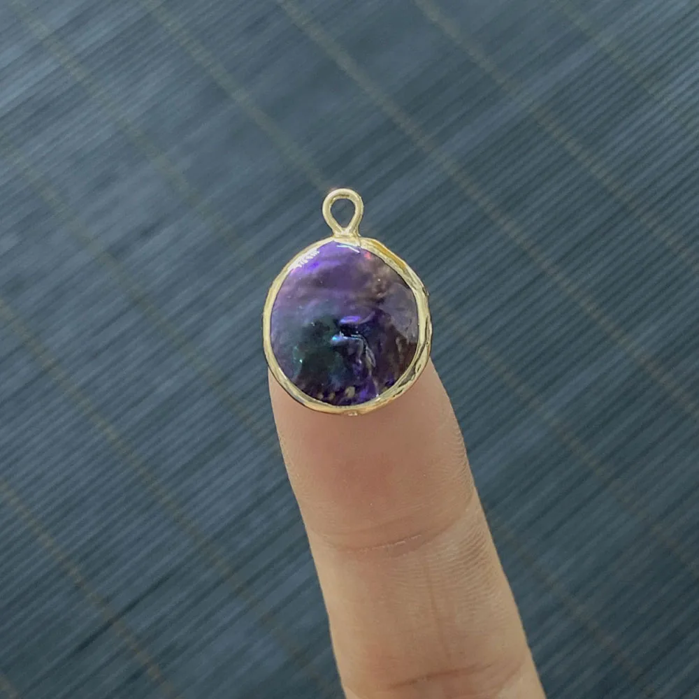 

Charm Natural Freshwater Pearl Pendant Irregular Shape Suitable for DIY Handmade Necklace Earrings Accessories Jewelry Wholesale