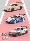 Игрушки для мальчиков, подарок для детей 911 GT3 RSR, спортивный автомобиль XHD, имитация изысканных дикастов, игрушечные автомобили, Коллекционная модель из сплава 1:32