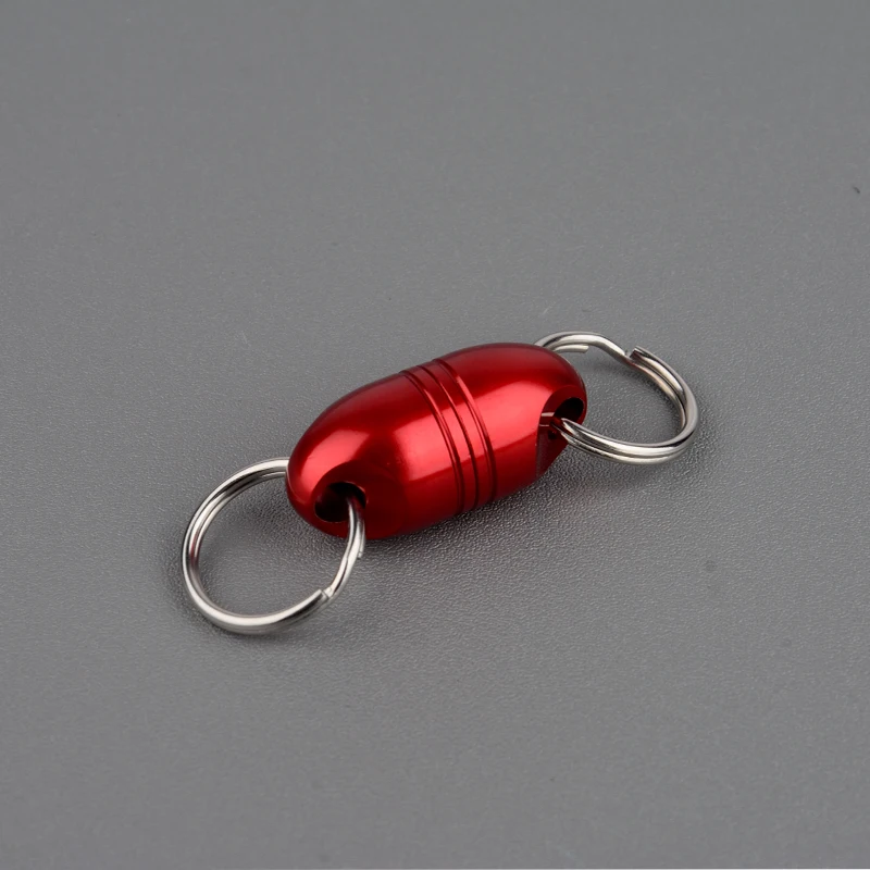 5 шт. Quick Release Магнитная брелок Съемный для ключей с Мощность 8LB магнит растащить