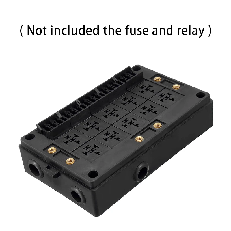 

Центральный электрический ящик держатель предохранителя лезвия автомобиля реле розетки черный ящик держатель предохранителя автомобильн...