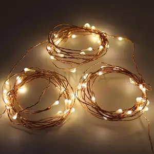 Гирлянда, светодиодная, серебристая, 12 в пост. Тока, 102030 м