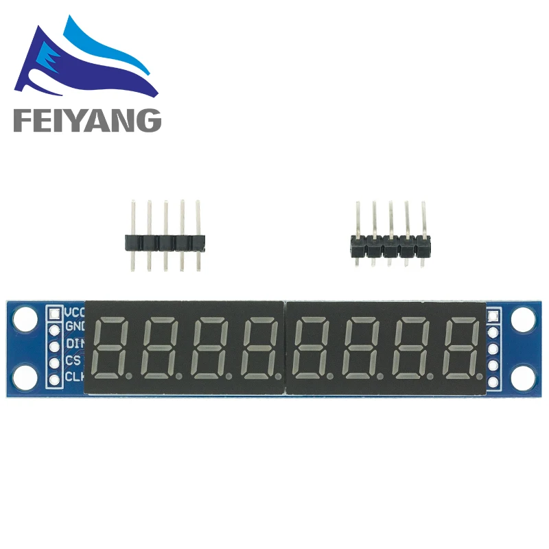 Цифровой светодиодный дисплей TM1637 4 битный модуль для часов TM1638/MAX7219 7 сегментный