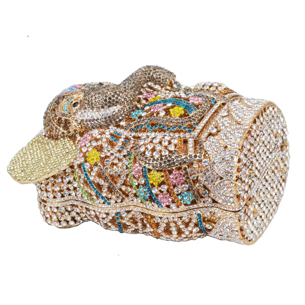 Блестящие Роскошные вечерние сумки с кристаллами дизайнерские сумки-клатчи в