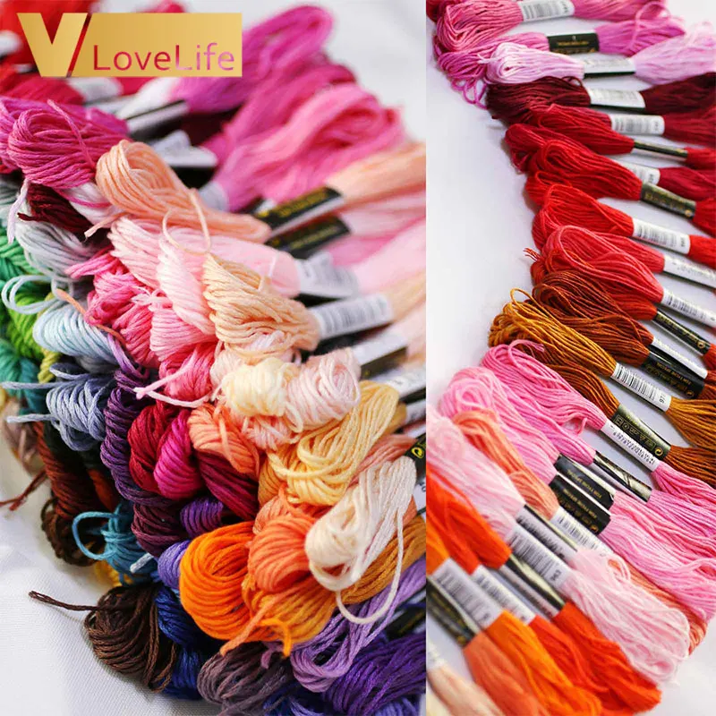 Нитки для вышивки узор из мотков вышивка крестиком шелк Hilo производителей нитки