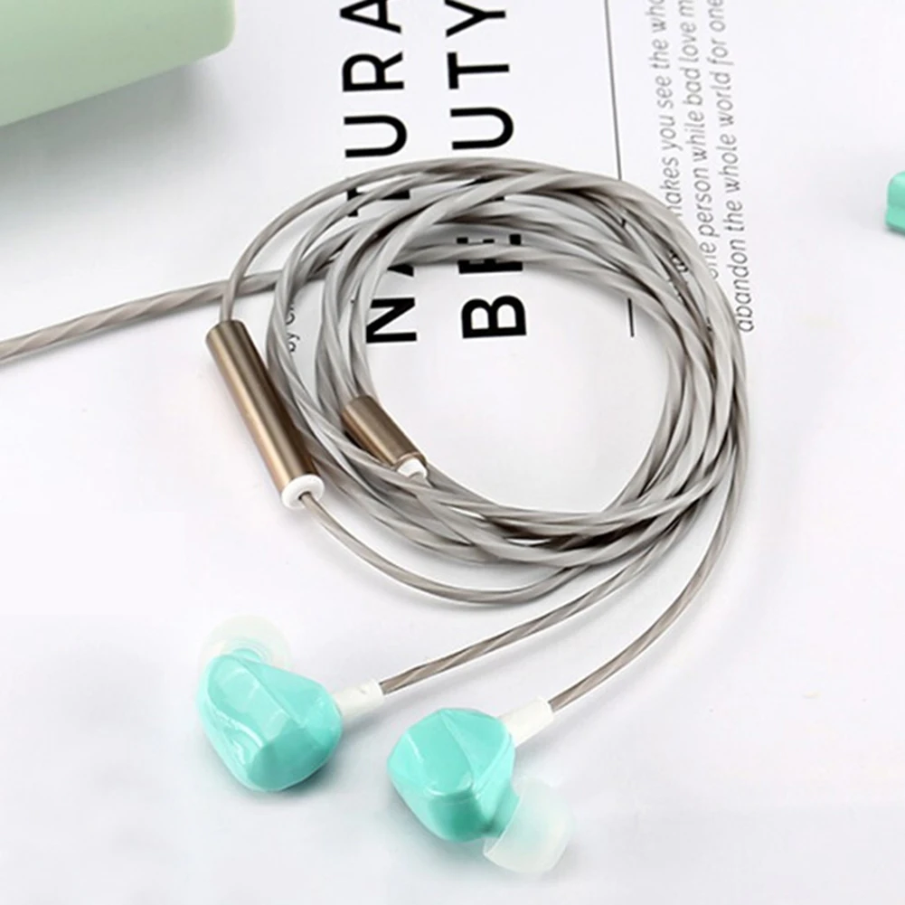 AUGLAMOUR F100C 3 5 мм HiFi стерео музыкальный монитор спортивные наушники вкладыши