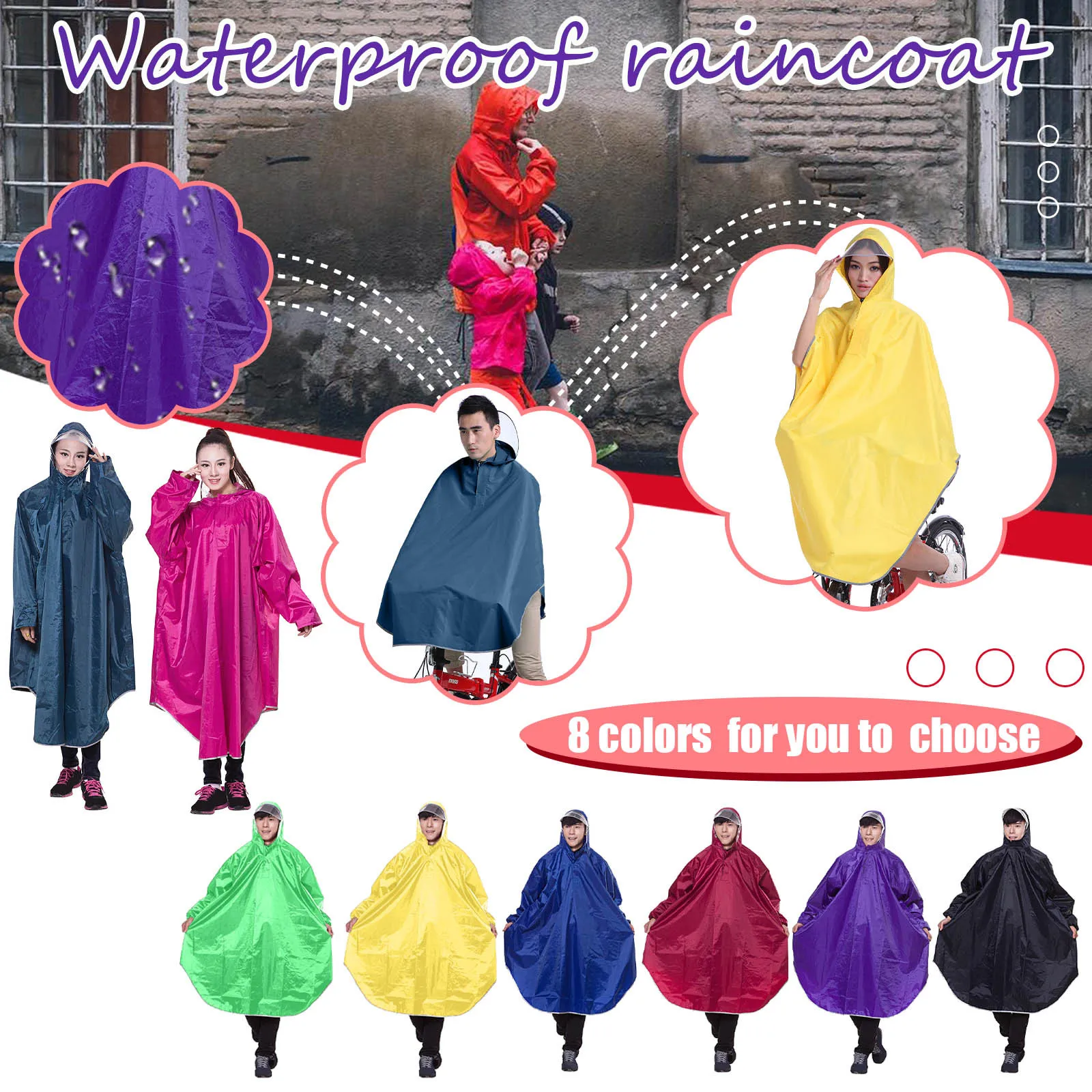 Multifunctional Camo Raincoat Military Impermeable Waterproof Rain Coat Men Women Camping Fishing Motorcycle Poncho | Спорт и