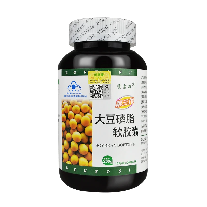 

Rich brand soy lecithin soft capsule 1.0 * 200 g/grain/bottle of older adults auxiliary fall hematic fat