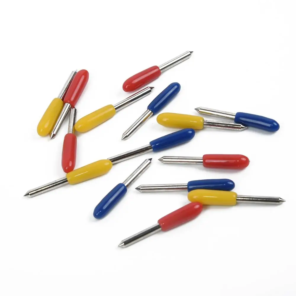 Режущий плоттер Roland GCC режущий лезвия для винила 15 шт. 30 45 60 градусов сменная часть