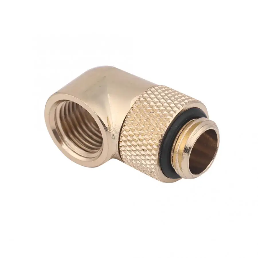 Латунная компьютерная водяная охлаждающая жесткая трубчатая арматура G1/4 резьба