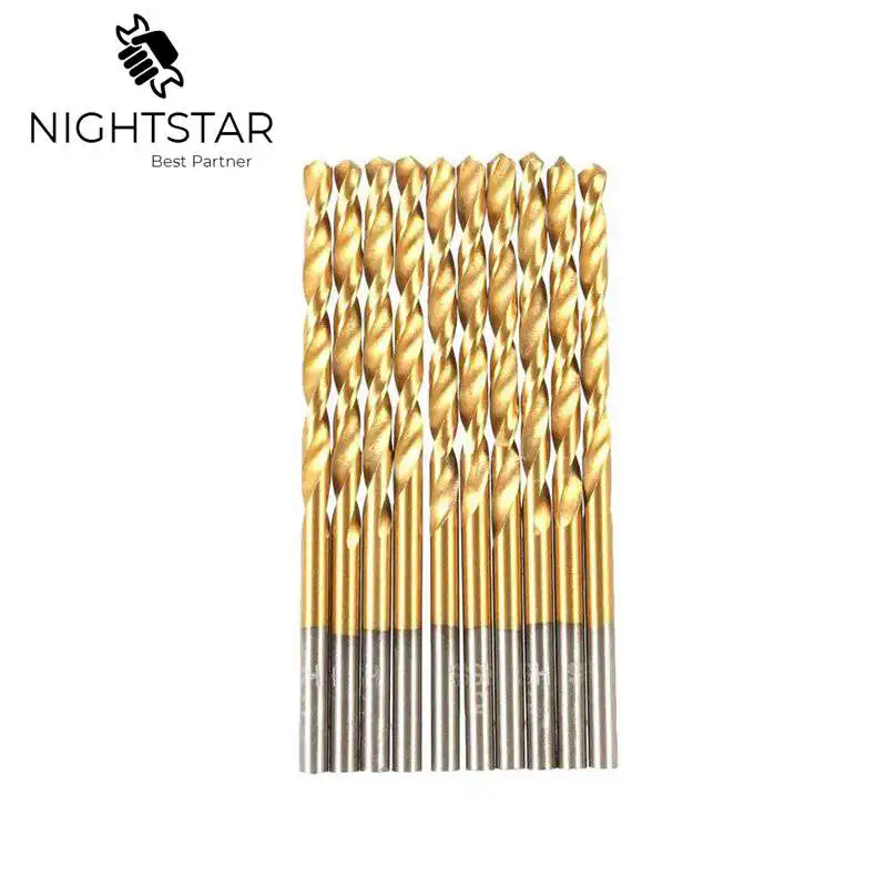 Krachtige 99pcs Twist Drill Bit Set HSS Titanium Coated Tool Woodworking Wood Drilling Tools Power Kit Hole Saw | Инструменты