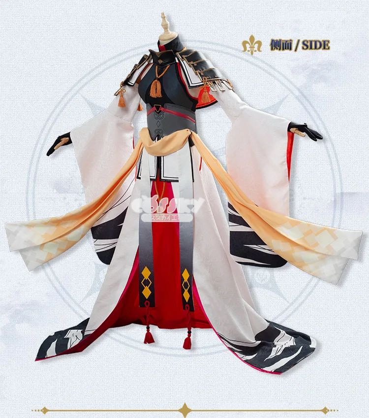 Аниме Fate Grand Order FGO Kagetora Nagao боевой костюм Готическая Униформа версия боевого костюма сценический костюм;