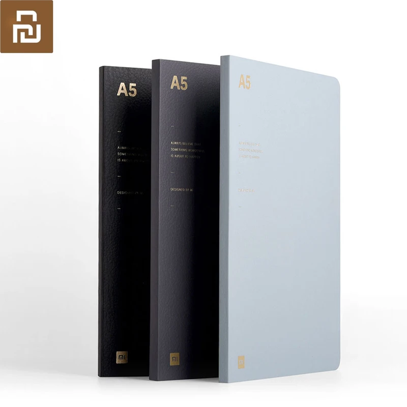 Новый ноутбук Youpin 3 цвета три внутренних формата страниц страницы A5 плавные