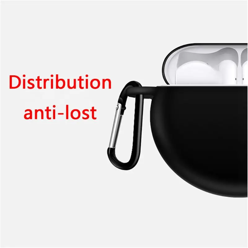

Silicone Earphone Case Anti-slip Protective Cover for Huawei FreeBuds 3 Headset qyh