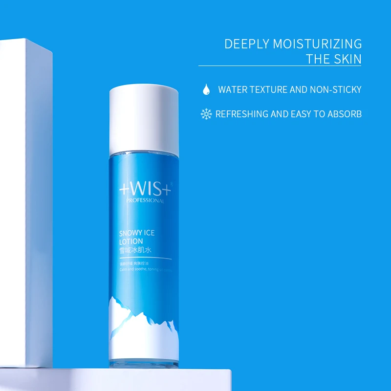 Лосьон для снежного льда WIS сужение пор контроль жирности освежающий увлажняющий