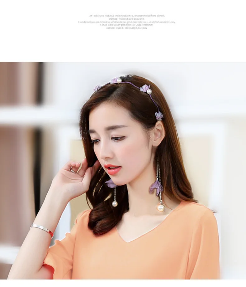 1 шт. корейские простые женские серьги с кисточками для волос модные аксессуары