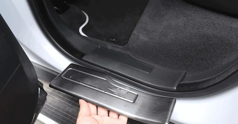 Пороговая пластина для Land Rover Range Evoque 2012 2015 4 шт./компл.|Буксиры и подвесные