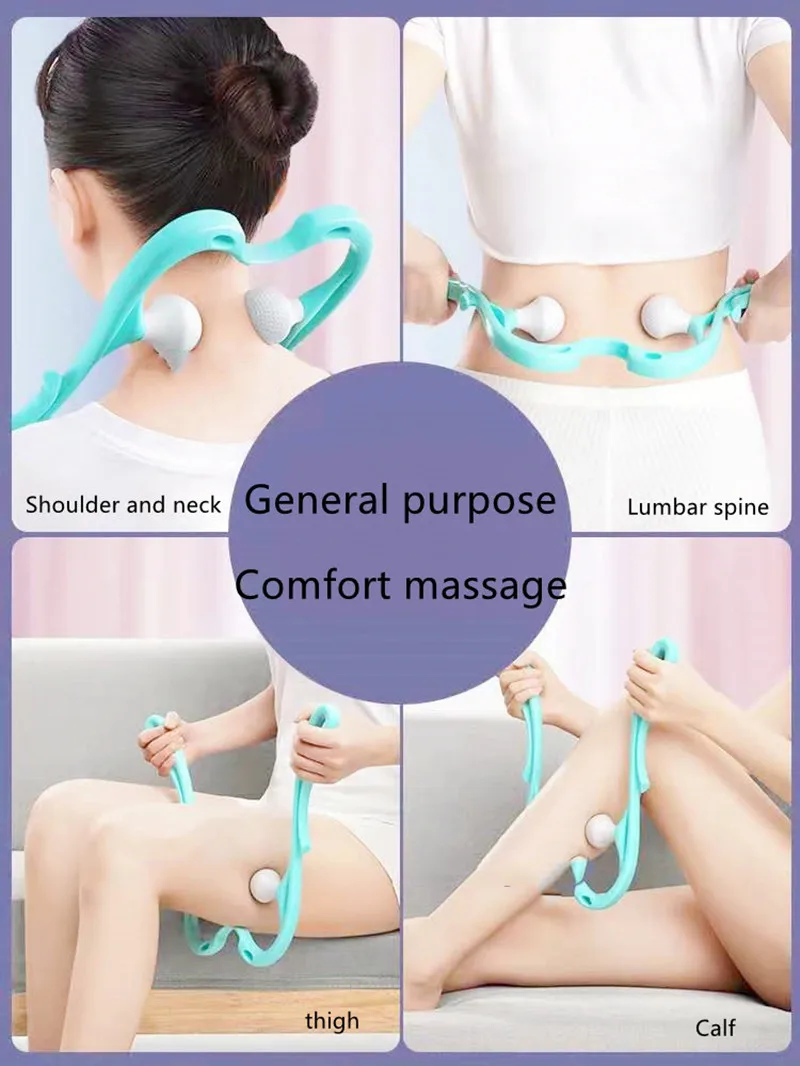 

Manual cervical massager clamp neck and neck multifunctional shoulder and neck instrument for lumbar spine kneading home neck pr