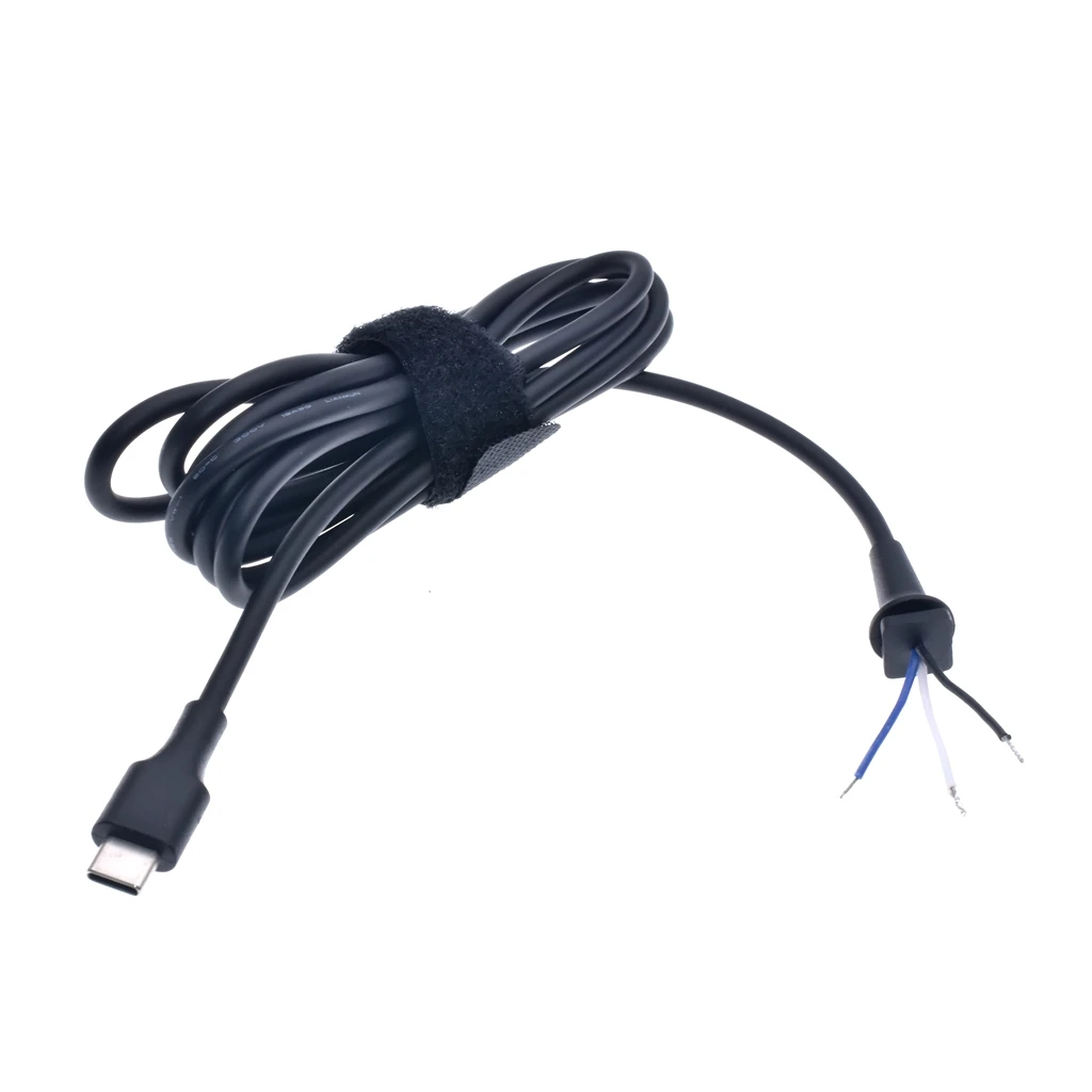 USB Type C разъем питания для ноутбука Jack Dc штекер Адаптер зарядное устройство кабель