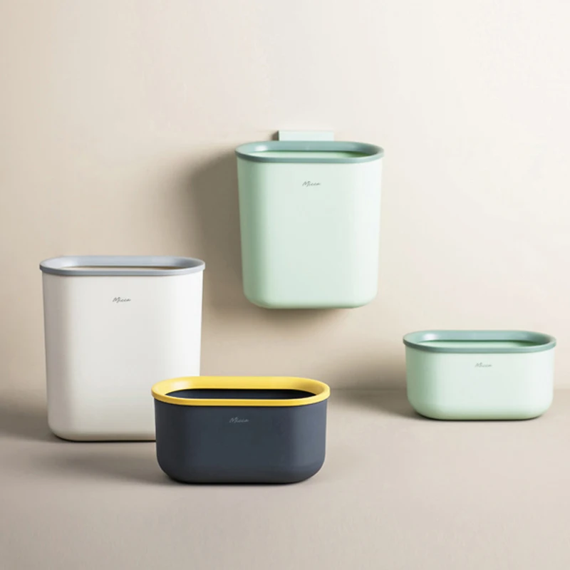 

Micca Kitchen Trash Bin Household Cabinet Wall Mounted Garbage Can Rubbish Bin Dustbin Waste Bin For Living Room Kitchen Storage