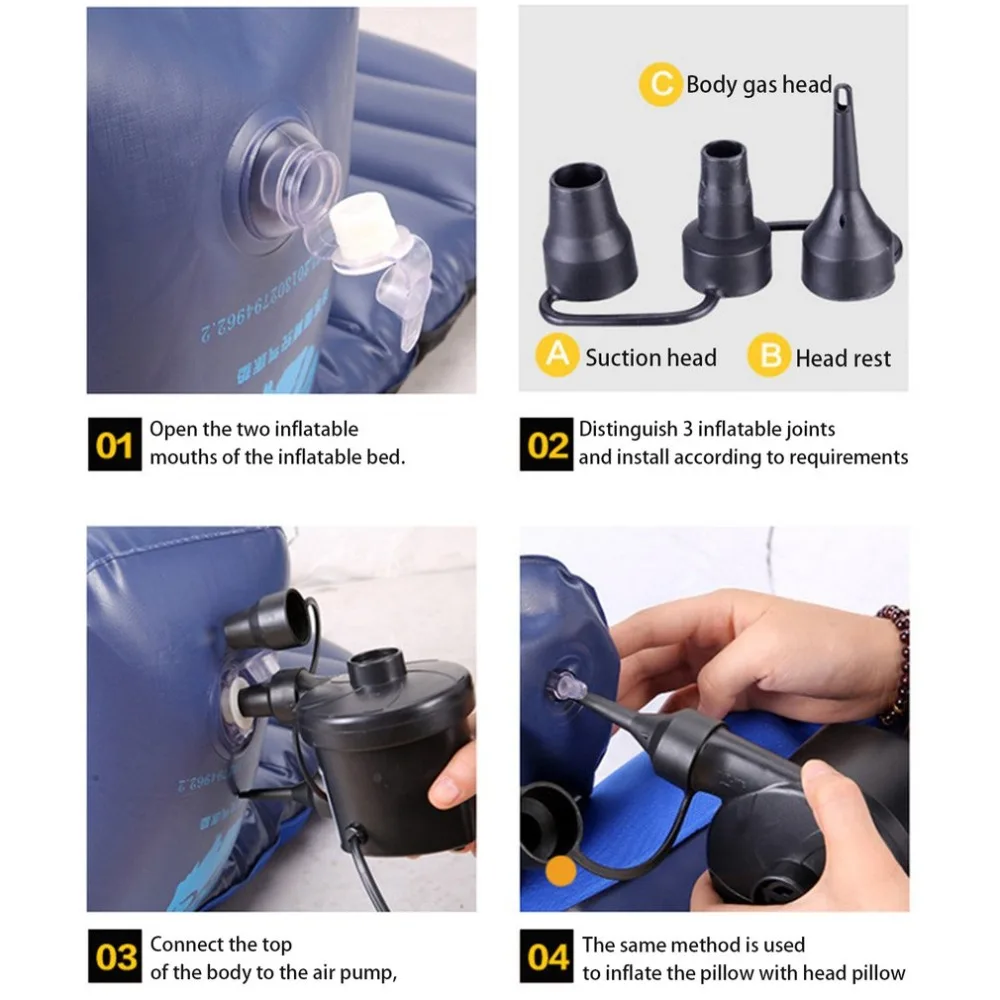 Новый Умный быстрозаполняющий электрический воздушный насос переменного тока