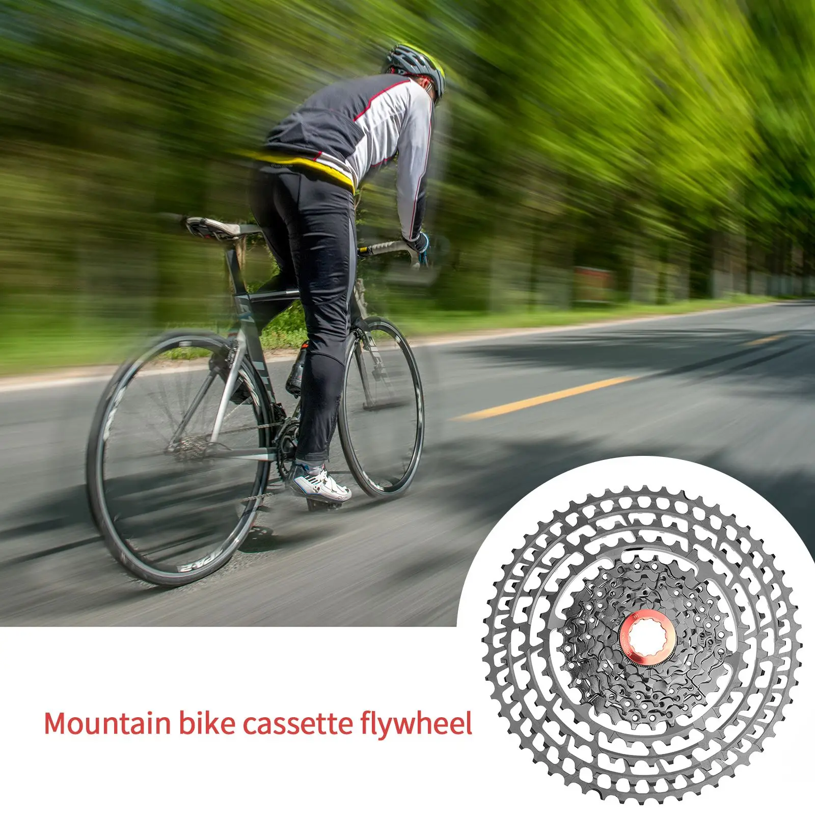 

11 Speed Super Light Cassette Flywheel Aluminum Alloy Bicycle Flywheel Professional Cassette Sprocket Racing Bicycle Accessory