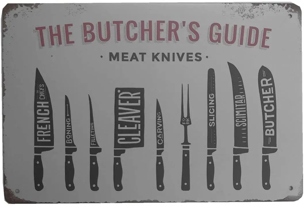 

AIQIBAO Metal Vintage Tin Sign Decor-Food Ice-Cream Snackes Theme for Kitchen Home Diner Bar Pub Coffee Retro Art Sign 12X 8"