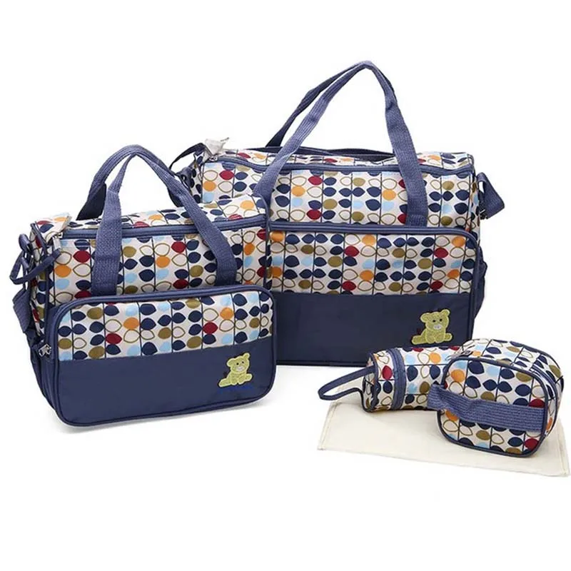 Многофункциональная водонепроницаемая сумка тоут для детских подгузников с