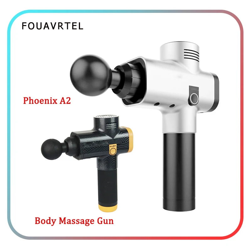Пистолет для массажа мышц Phoenix A2 персональный перкуссионный Массажер спортивный