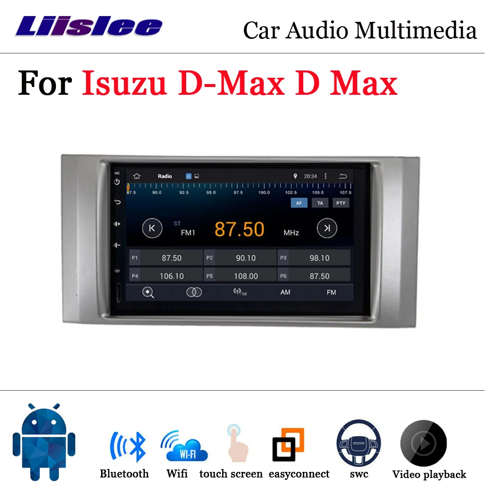 Автомобильный DVD мультимедийный плеер для Isuzu D Max 2009 ~ 2012 Радио Android GPS