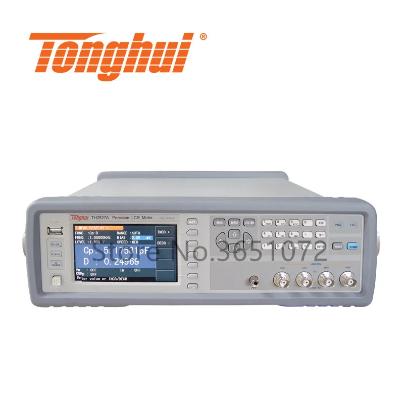 Цифровой LCR измеритель сопротивления TH2827A 20 Гц 300 кГц|frequency|frequency meter digitalfrequency |