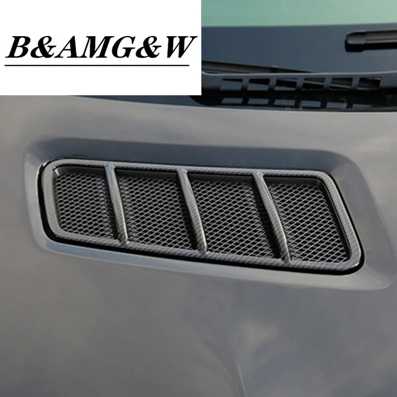 Цветная наклейка из углеродного волокна для передней капота автомобиля