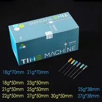 disposable fine micro cannula for filler injection 18g 21g 22g 23g 25g 27g 30g plain ends notched endo blunt tip needles 10sets