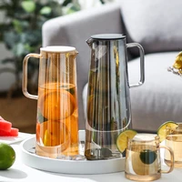 beverage household cold kettle juice coffee storage glass water jug creativity refrigerator carafe en verre drinkware dk50ck