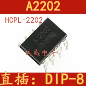 10pcs A2202 HCPL-2202 DIP-8