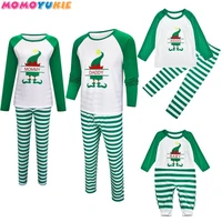 family christmas pajamas set warm adult kids girls boy mommy sleepwear nightwear mother daughter clothes matching family outfits