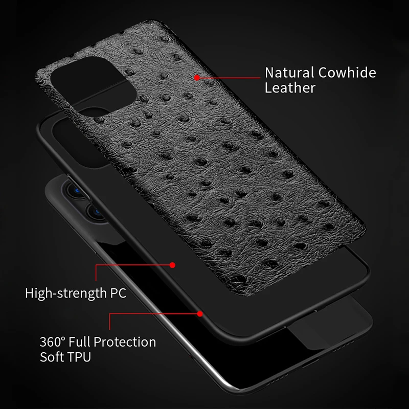 Чехол из натуральной кожи для телефона iPhone 13 14 Pro Max 12 Mini 11 X XR XS MAX 8 Plus 5 SE 2020 6 7 чехол