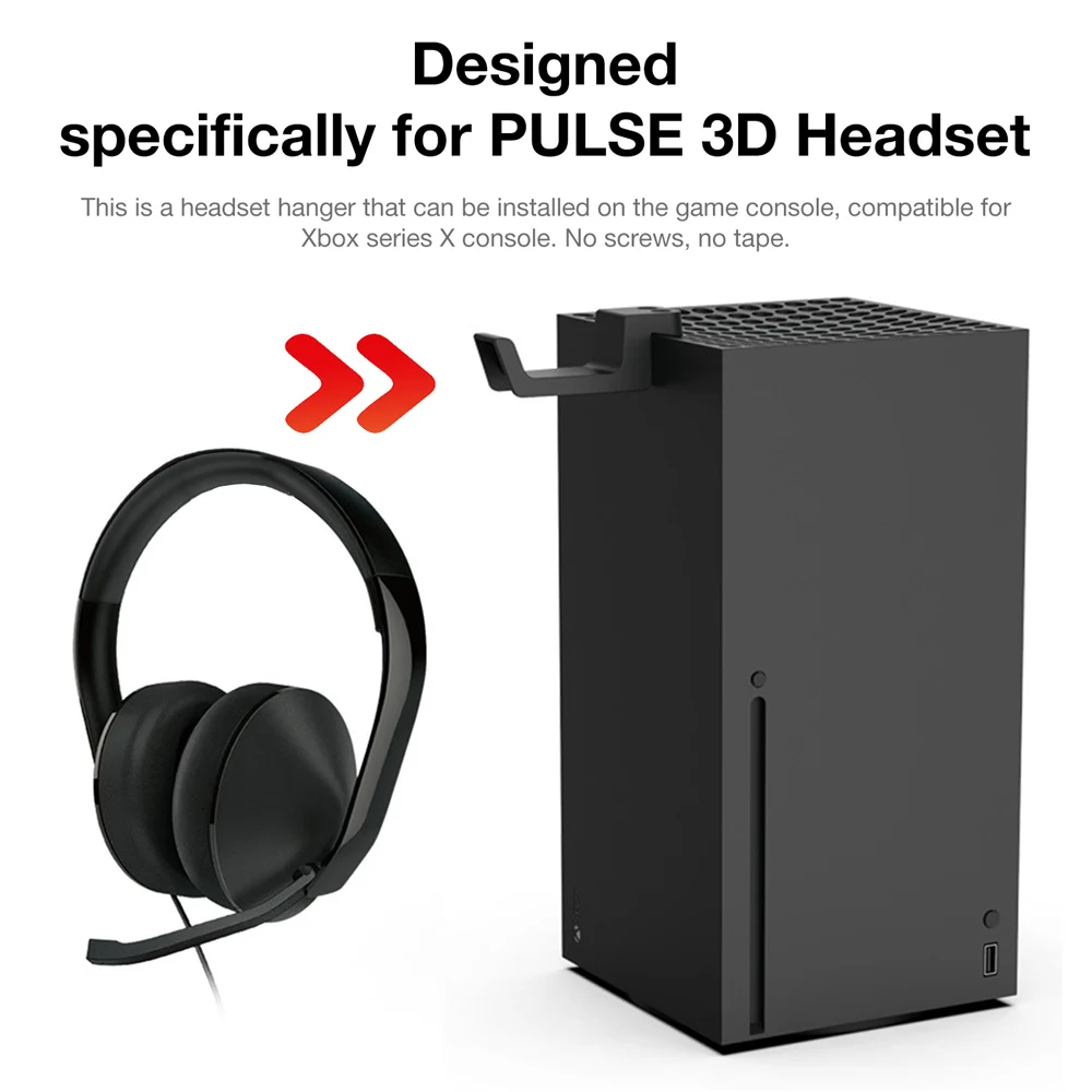 

Headphone Hanger Mount For Xbox Series X Console Controller Headset Holder Handle Rack Space Saver Organizer Stands Wholesale