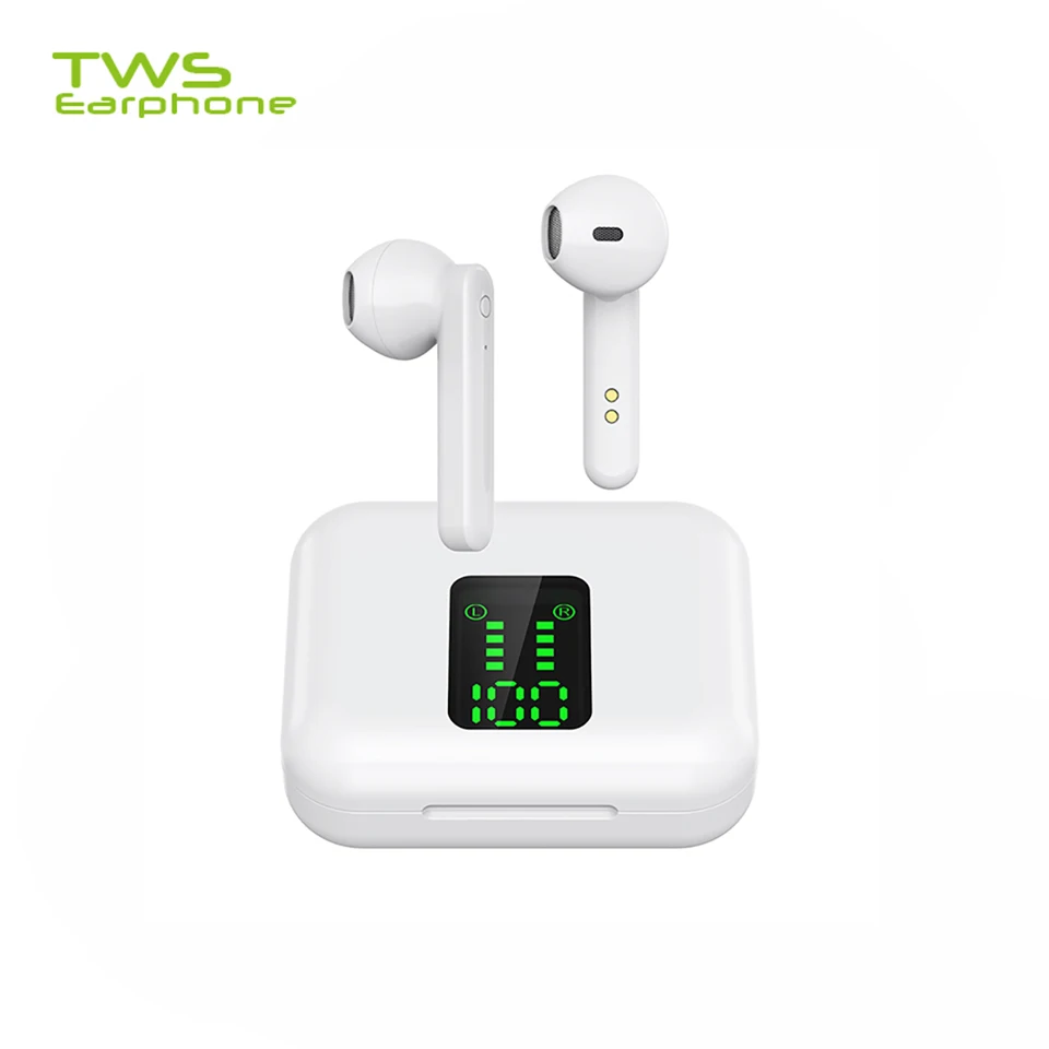 

TWSearphone X15 2020 новые беспроводные наушники, стерео наушники, гарнитура с зарядной коробкой, светодиодный дисплей, спортивные водонепроницаемы...