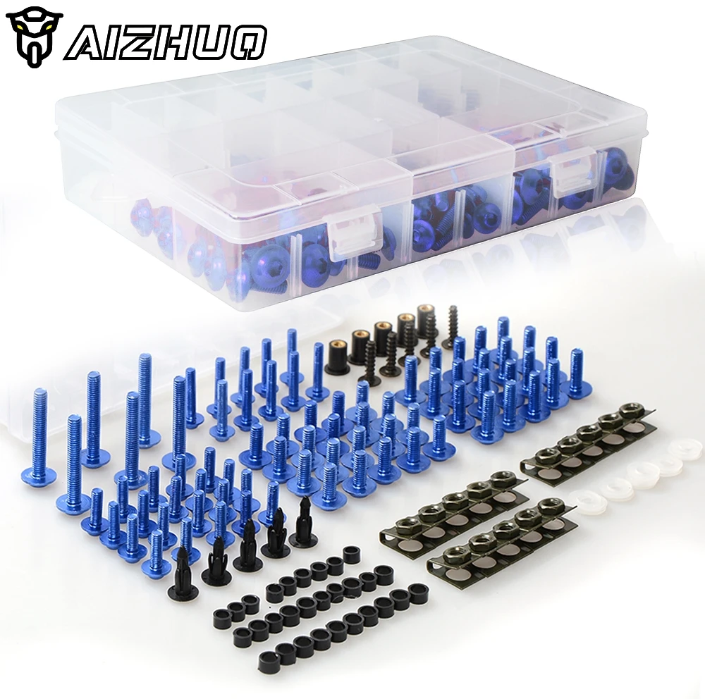 Мотоцикл обтекатель Болты Винты корпус Пружинные комплект для YAMAHA YZF R1 R3 R15 R25 R1M R125