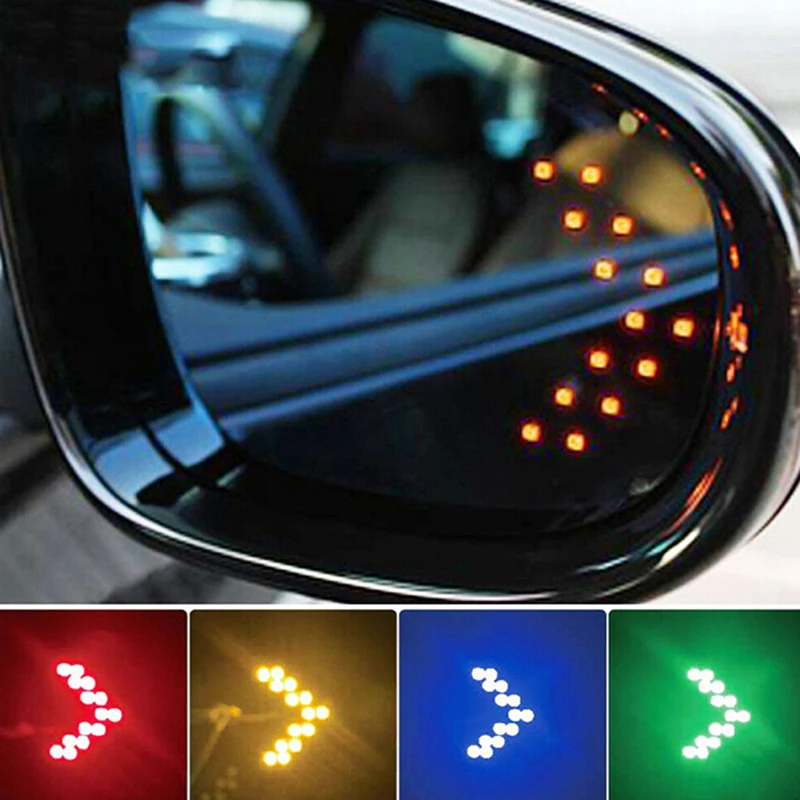 1 шт. 14 SMD панель со стрелкой светодиодный Поворотный Светильник для автомобиля