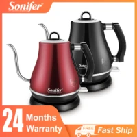 1 2L Gooseneck Electric Kettle Tea Coffee Thermo Pot Appliances Kitchen Smart Kettle Quick Heating Electric Boiling 220V Sonifer