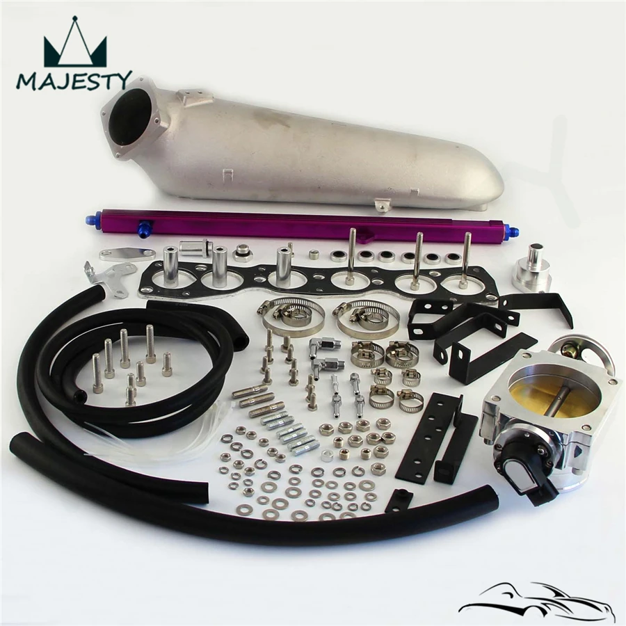 Впускной коллектор + Корпус дроссельной заслонки 90 мм с TPS топливная направляющая