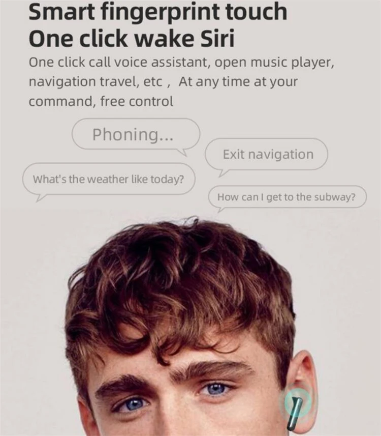 

TWS T9 Wireless Headphone Stereo Bluetooth Earphone Noise Reduction Touch Earbuds For Samsung Huawei Iphone Xiaomi PK 225 tws