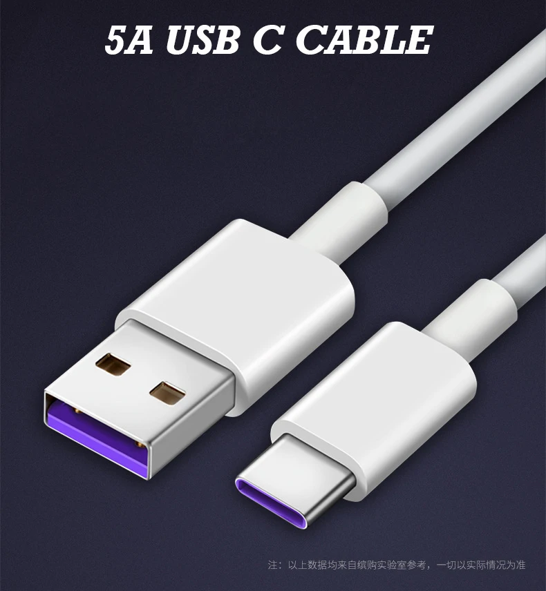 48 Вт быстрое зарядное устройство 3,0 USB зарядное устройство для huawei mate 30 P30 быстрое настенное зарядное устройство EU переходник для samsung Note 10 5A кабель type C