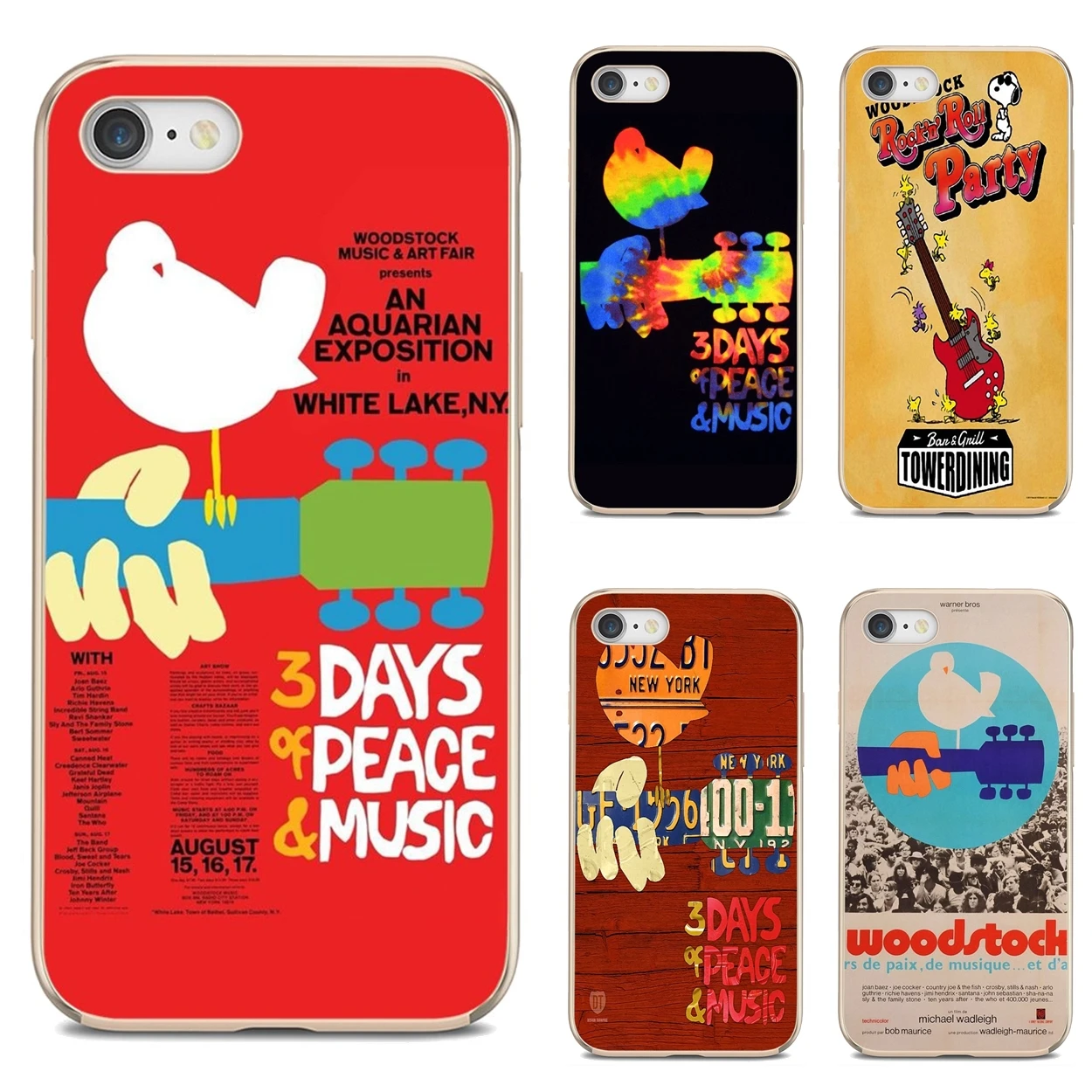 Фото For Xiaomi mi Redmi Note 3 4 4X 5 6 7 8 8t 9 9s 9t 10 pro lite Woodstock-Rock-Festival-Music-Poster Soft Skin Case Мобильные For Xiaomi mi Redmi Note 3 4 4X 5 6 7 8 8t 9 9s 9t 10 pro lite Woodstock-Rock-Festival-Music-Poster Soft Skin Case Мобильные