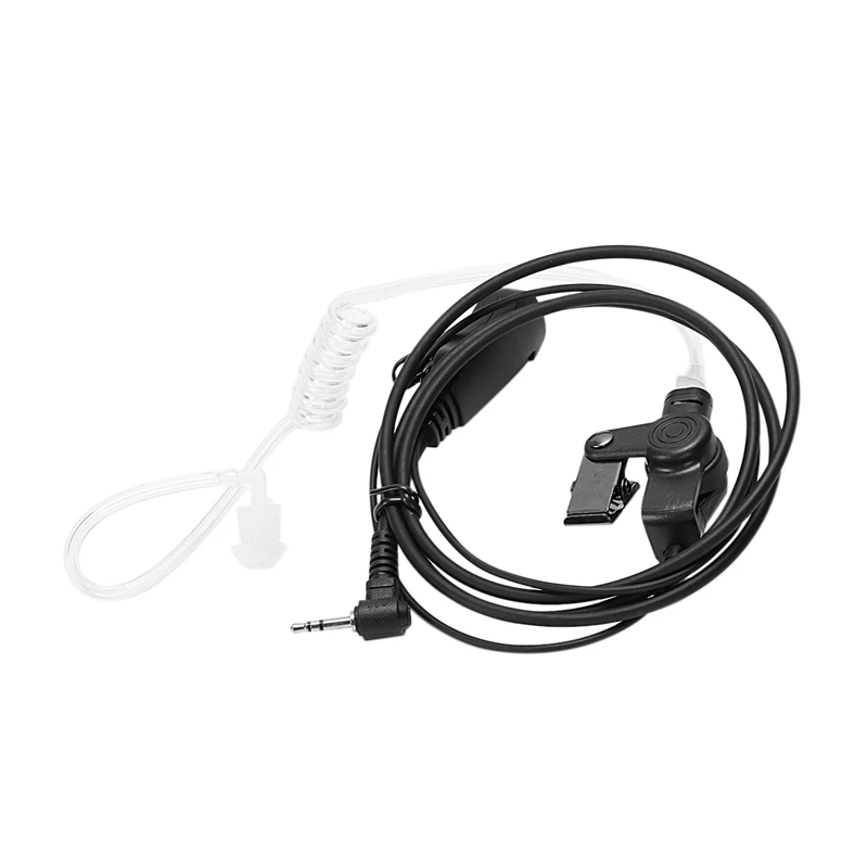 1 Pin Covert Акустическая трубка наушник гарнитура для охраны с Ptt и микрофон Motorola