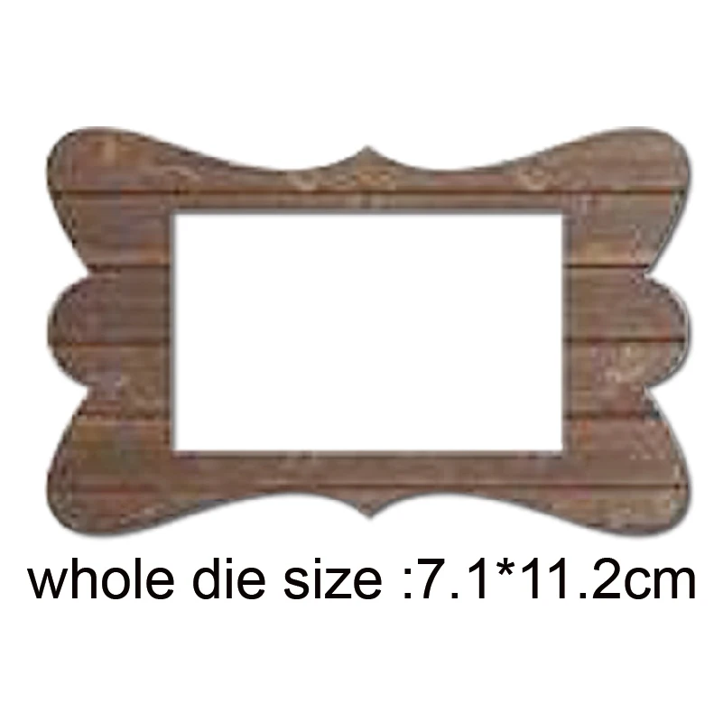 

Metal Die Cut photo frame 2020 new Craft Cutting Die stencils For Scrapbooking Embossing Paper Card Album making die cutter