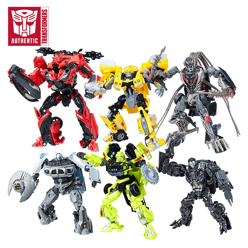Трансформеры серии Studio Deluxe Class Movie SS01 Decepticon Stinger SS02 Autobot трещотка автомобильные